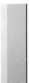 1965 X 497 Larder Door With Vertical Handle - Strada Matte Painted White
